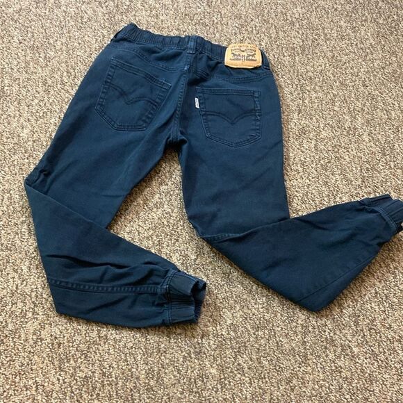 Levi’s Jogger Pants Youth Elastic Waist & Ankles Size 8-10 Yrs S P CH - Picture 1 of 14